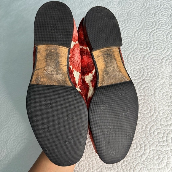 Tom Ford Red and Cream Loafers - Picture 9 of 13